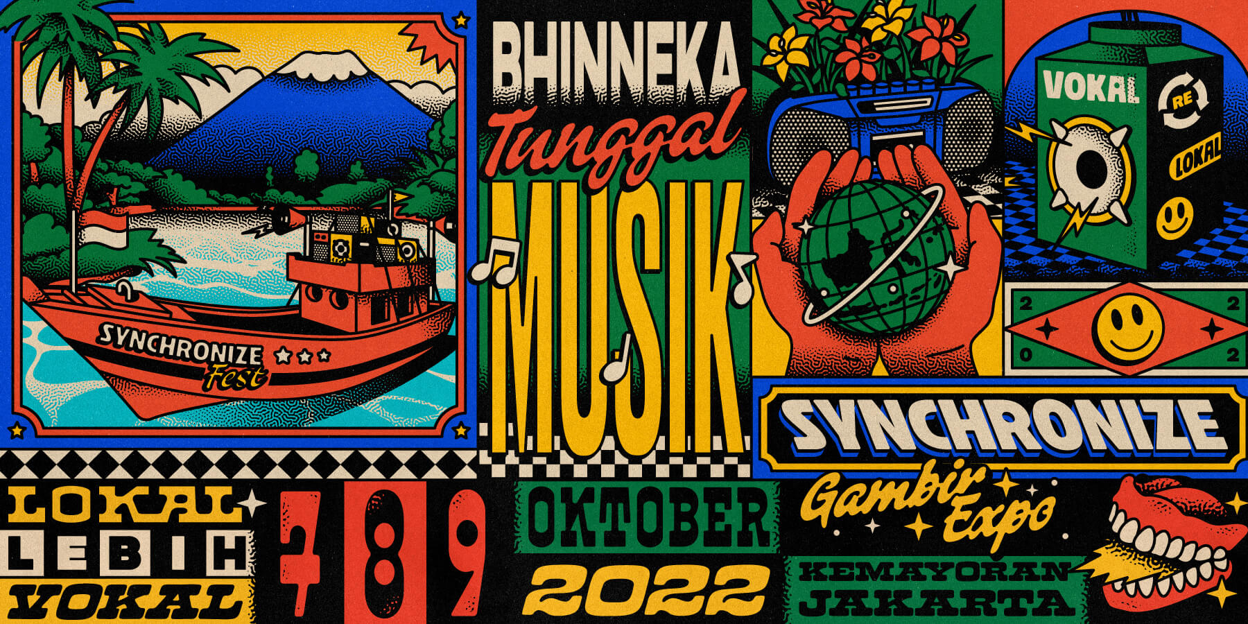 Synchronize Festival 2026 — Gambir Expo & Hall D2 Jiexpo, Jakarta