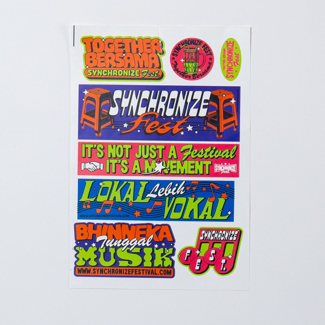 Sticker Pack - Synchronize Fest 2024 A5