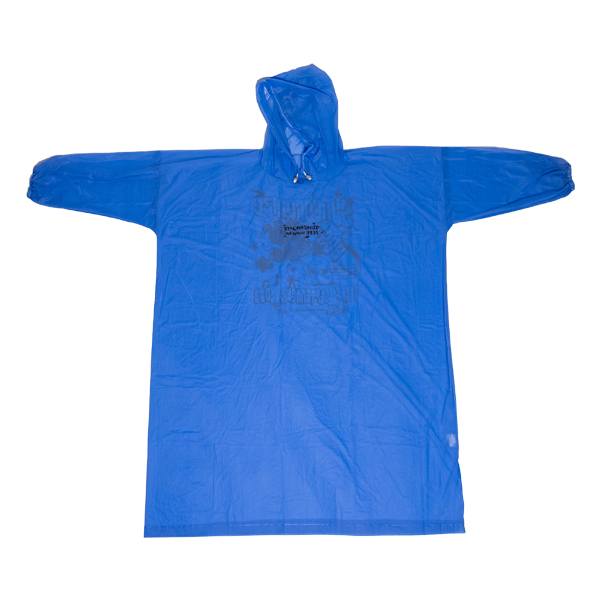 Jas Hujan SFxAME Raincoat-Instant Poncho Biru