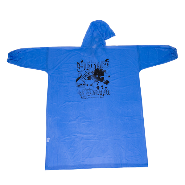Jas Hujan SFxAME Raincoat-Instant Poncho Biru