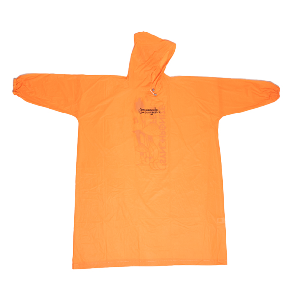 Jas Hujan SFxAME Raincoat-Instant Poncho Peach