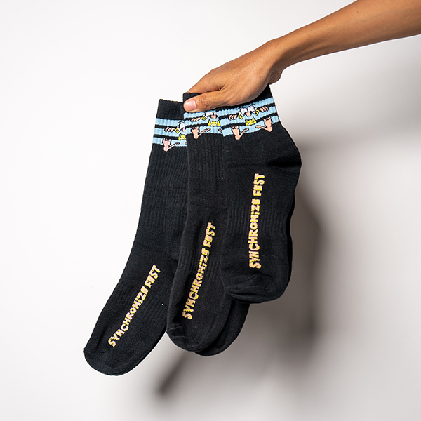 Kaos Kaki SF Official Merchandise (Hitam) 2023